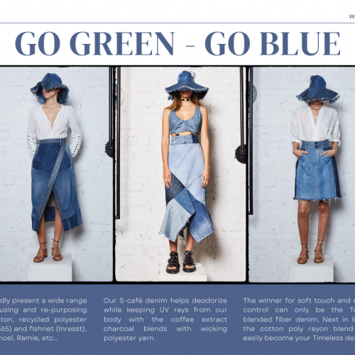 GO GREEN - GO BLUE